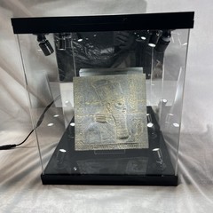 Near Eastern Inspired Ancient Anunnaki Tablet Recreation w/ Museum Display Case