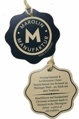 Marolin 3 Little Brown Balls with Grooves