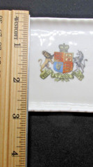 VTG Coat Arms United Kingdom Dieu Et Mon Droit God & My Right Porcelain Tea Set