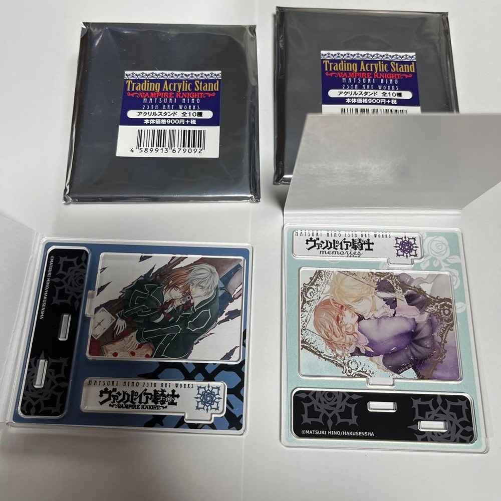 Vampire Knight Trading Acrylic Stand Set 2 HiMatsuri Original Unopened Display