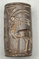 Greek Sassanian Roman Seal Signet Amulet Intaglio’s Carved Hematite Stone Bead