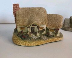 Vtg David Winter English Cottages Lot Of 6, 5 are Signed! Enesco, Collectibles