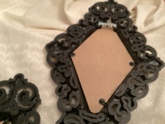 Pair Of Vintage Burwwod Or Homco Butterfly Wall Plaques 1970/1980