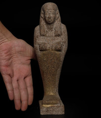Ancient Egyptian Antiques Stone Ushabti Shabti Figurine Artifact BC