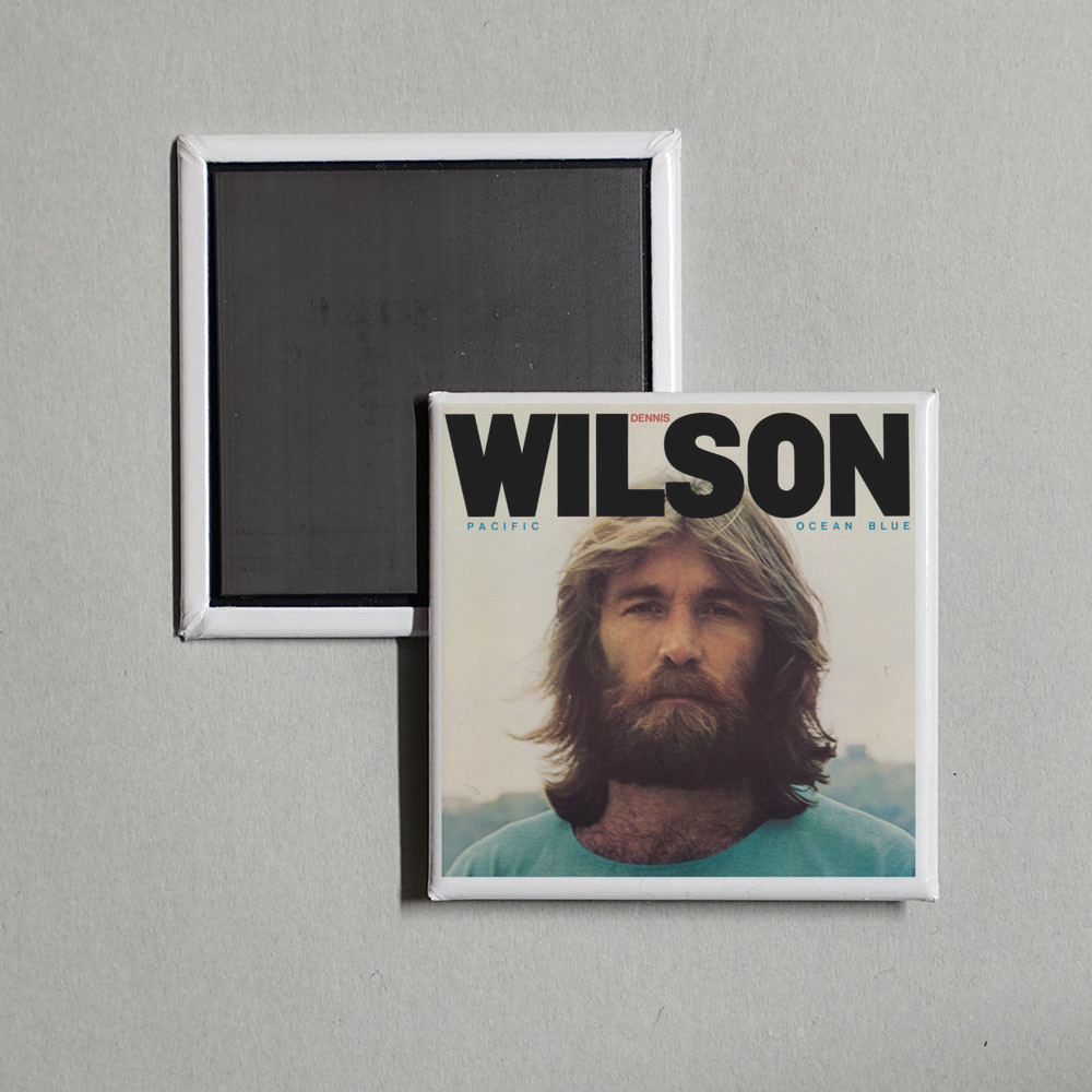 Dennis Wilson – Pacific Ocean Blue & Bambu – 2 Album Cover Locker Fridge Magnet