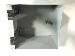 Unbranded Gray Lid Hinged w/Lock; 8×10-1/2×11-5/8; Part #MHD10108RL