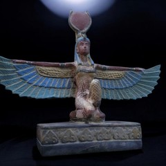 Ancient Egyptian Goddess Isis Statue Supreme Goddess of Magic Pharaonic Antique