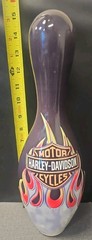 Harley-Davidson Motor Cycles Traditional Regulation Size Bowling Pin 👀🔥🔥🔥🎳
