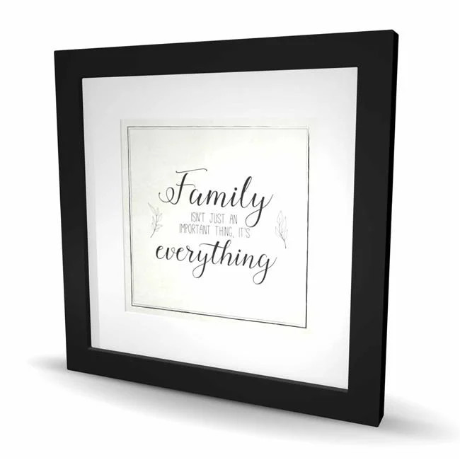 Begin Home Decor C1FM16167B32UN 16 x 16 in. Family – Shapes Kitchen Framed Ma…