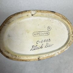 Vintage Napcoware Black Bass C-6462 Fish Planter