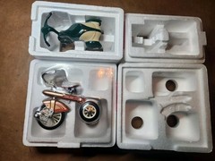 Hallmark Kiddie Car Classics 1960 Blaz O Jet & 1939 American National Pedal Bike