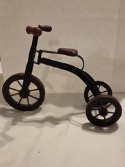 Unknown Brand Decorative Metal Wood Tricycle Home Decor Great Add-On Collection