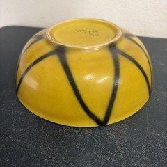 Fantastic Mid Century Alvino Bagni Italian Pottery Bowl Makers Mark 18.5cm
