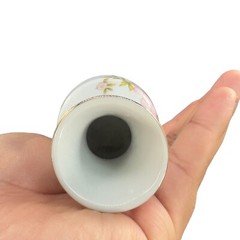 Leart Miniature Bud Vase Hand Crafted In Brazil Flowers Design Vase Porcelain