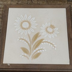 3 Vintage Currier & Ives Ceramic Trivet Unbranded Tile Wood Folk Art Decor Wall