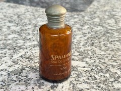OLD VINTAGE MANDON CO. LTD SPALDING EAU DE TOILETTE PERFUME BOTTLE DECORATIVE,