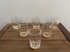 Vintage Unique Martin Benito Crystal Vodka/Liqueur Bar Cellar Signed