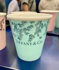 Tiffany & Co. Tiffany Wonder Cup Blue Bone China 10oz Unopened