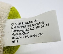 Hallmark Itty Bittys Supreme Leader Snoke Yoda Plush Lot of 2 Tags