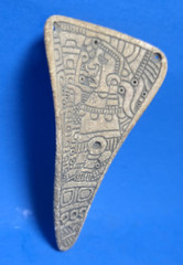 PRE COLUMBIAN AZTEC SHELL TIPE CODEX PENDANT
