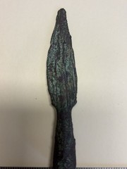 Authentic Old Copper Culture Socketed Projectile Point