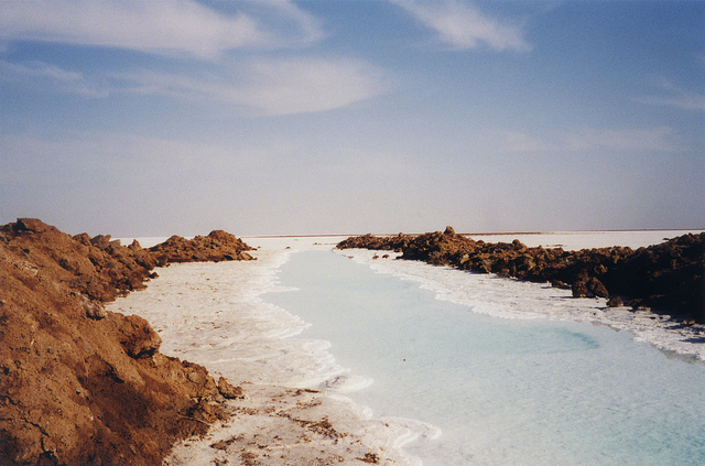 Salt Desert, Iran (photo by Jeanne Merjoulet)