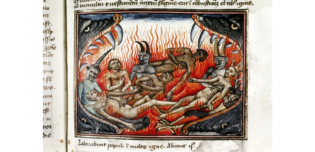 Detail from Bodleian Library MS Douce 134, f. 87r.