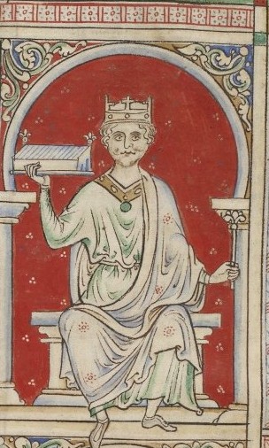 William Rufus as drawn by Matthew Paris