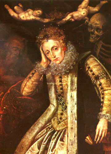 "The Allegorical Portrait of Elizabeth I" (Unknown painter, ca. 1610)